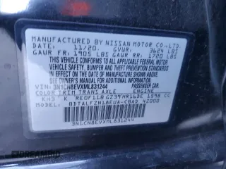 2021 Nissan Versa SV with VIN 3N1CN8EVXML831244, listed as a Copart auction lot 46722685 with 75,837 mi miles and Salvage Title. Bid and sale history available at carsss.com. Image 14.