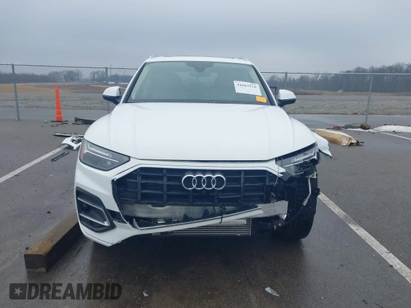 2021 Audi Q5 Premium Plus z VIN WA1BAAFY8M2077292, wystawiony jako IAAI lot #41663216 z przebiegiem 35 378 mil mil oraz . Historia ofert i sprzedaży dostępna na DreamBid. Obrazek 13.