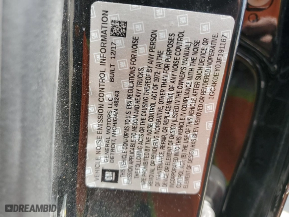 2018 Chevrolet Silverado 3500HD LTZ with VIN 1GC4K0EY0JF191167, listed as a Copart auction lot 67345594 with 70,354 mi miles and Salvage Title. Bid and sale history available at carsss.com. Image 14.