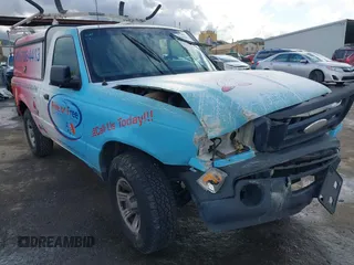 2009 Ford Ranger XL with VIN 1FTYR10DX9PA25560, listed as a IAAI auction lot 41239225 with 262,920 mi miles and . Bid and sale history available at DreamBid. Image 1.