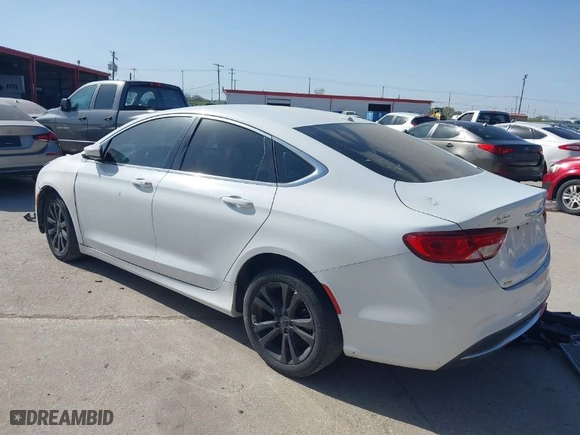 2015 Chrysler 200 Limited with VIN 1C3CCCAB7FN675172, listed as a IAAI auction lot 41835047 with 1 mi miles. Bid and sale history available at carsss.com. Image 3.