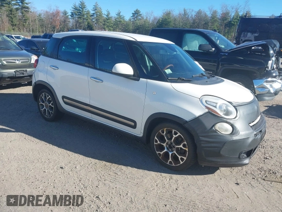 2014 FIAT 500L Trekking with VIN ZFBCFADH4EZ008478, listed as a IAAI auction lot 40806755 with 139,166 mi miles and . Bid and sale history available at DreamBid. Image 1.