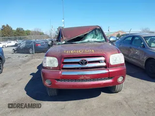 2005 Toyota Tundra SR5 with VIN 5TBDT44145S470872, listed as a IAAI auction lot 41640314 with 127,793 mi miles and . Bid and sale history available at DreamBid. Image 12.