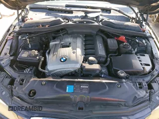 2007 BMW 5 Series 530i with VIN WBANE73587CM58138, listed as a IAAI auction lot 41776425 with 146,104 mi miles. Bid and sale history available at carsss.com. Image 10.
