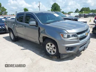 2020 Chevrolet Colorado 2WD Work Truck with VIN 1GCGSBEN5L1250342, listed as a IAAI auction lot 42385150 with 56,302 mi miles and . Bid and sale history available at DreamBid. Image 1.