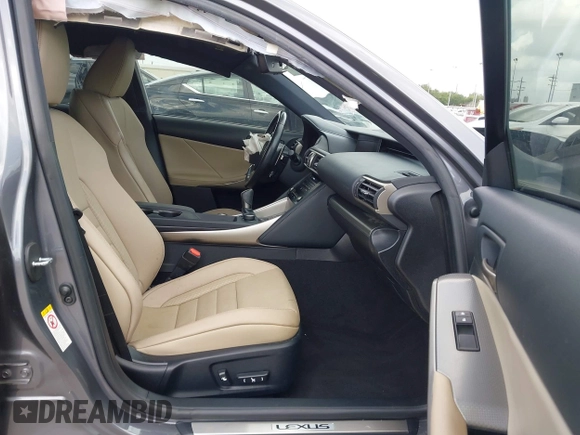2017 Lexus IS 200t with VIN JTHBA1D2XH5048805, listed as a IAAI auction lot 42539148 with 78,464 mi miles and . Bid and sale history available at DreamBid. Image 5.