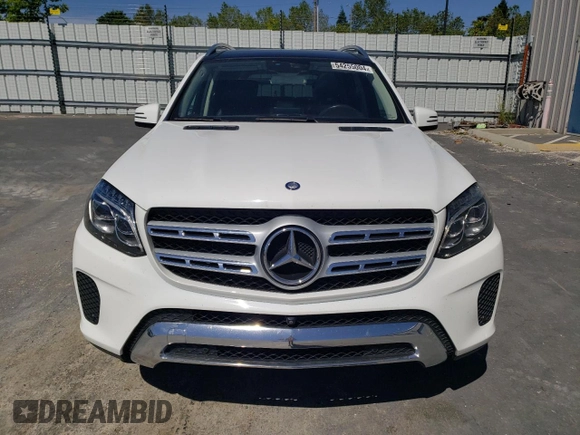 2017 Mercedes-Benz GLS 450 with VIN 4JGDF6EE5HA923180, listed as a Copart auction lot 54255004 with 79,693 mi miles and Salvage Title. Bid and sale history available at DreamBid. Image 5.