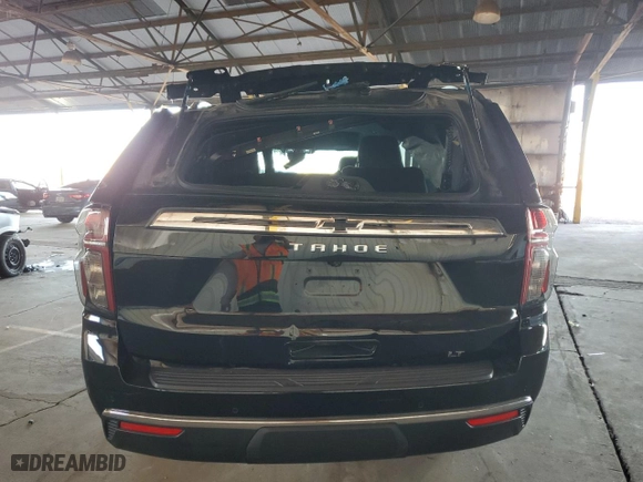 2024 Chevrolet Tahoe LT with VIN 1GNSKNKD9RR116359, listed as a Copart auction lot 80519004 with 10,275 mi miles and Salvage Title. Bid and sale history available at carsss.com. Image 6.