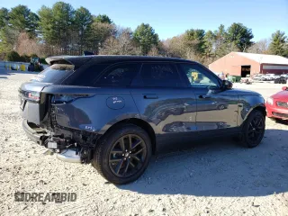 2024 Land Rover Range Rover Velar S with VIN SALYJ2EX6RA391625, listed as a Copart auction lot 80262574 with 3,706 mi miles and Salvage Title. Bid and sale history available at DreamBid. Image 3.