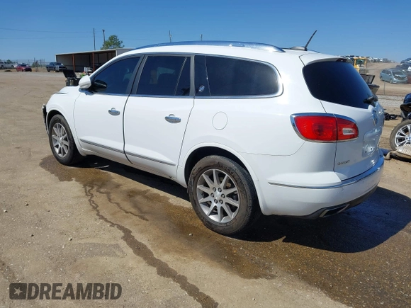 2016 Buick Enclave Leather with VIN 5GAKVBKD4GJ121741, listed as a IAAI auction lot 41774562 with 144,946 mi miles and . Bid and sale history available at carsss.com. Image 3.