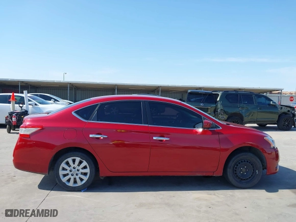 2014 Nissan Sentra SR with VIN 3N1AB7AP7EL624331, listed as a IAAI auction lot 41887132 with 207,557 mi miles. Bid and sale history available at carsss.com. Image 13.