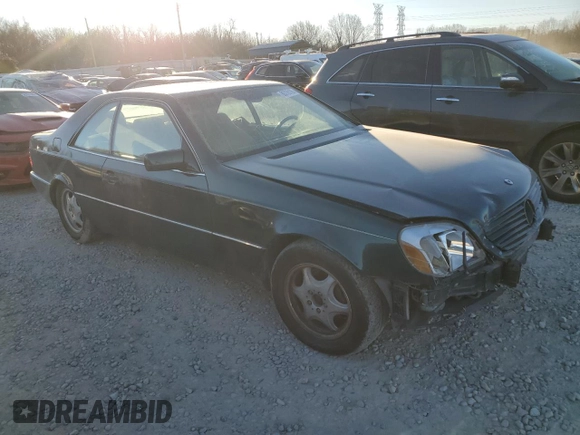 1997 Mercedes-Benz S with VIN WDBGA70G7VA338867, listed as a Copart auction lot 88729105 with 122,541 mi miles and Clean Title. Bid and sale history available at DreamBid. Image 4.
