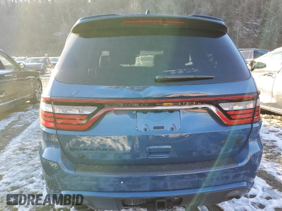 2024 Dodge Durango SRT Hellcat Premium with VIN 1C4SDJH97RC222388, listed as a Copart auction lot 42766705 with Not provided miles and Salvage title. Bid and sale history available at DreamBid. Image 6.