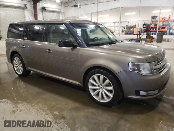 2013 Ford Flex SEL with VIN 2FMHK6C82DBD18932, listed as a Copart auction lot 49837585 with 209,309 mi miles and Salvage Title. Bid and sale history available at carsss.com. Image 4.
