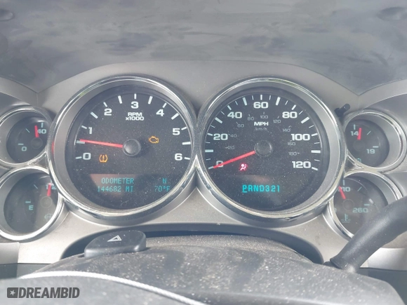 2009 Chevrolet Silverado 1500 LT with VIN 1GCEK29089Z273937, listed as a IAAI auction lot 41880478 with 144,682 mi miles. Bid and sale history available at carsss.com. Image 7.