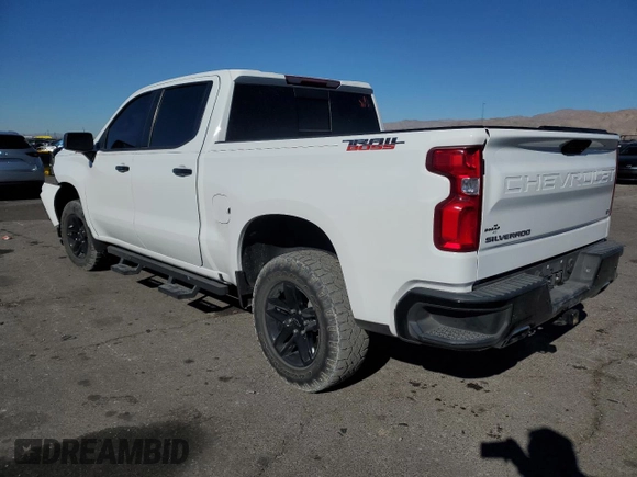 2020 Chevrolet Silverado 1500 LT Trail Boss with VIN 1GCPYFELXLZ371065, listed as a Copart auction lot 42123915 with 55,415 mi miles and Salvage Title. Bid and sale history available at carsss.com. Image 2.