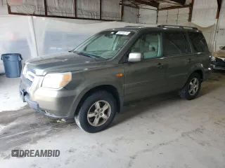 2006 Honda Pilot EX-L with VIN 5FNYF18636B003341, listed as a Copart auction lot 55510075 with 208,816 mi miles and Clean Title. Bid and sale history available at carsss.com. Image 1.