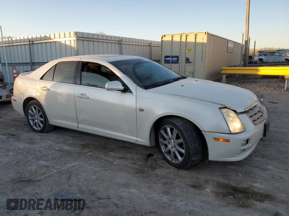 2005 Cadillac STS with VIN 1G6DC67A150199595, listed as a Copart auction lot 84428714 with 138,045 mi miles and Salvage Title. Bid and sale history available at carsss.com. Image 4.