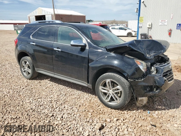 2016 Chevrolet Equinox LTZ z VIN 2GNFLGEK8G6275855, wystawiony jako Copart lot #52426705 z przebiegiem 101 064 mil mil oraz Szkoda całkowita • Salvage title. Historia ofert i sprzedaży dostępna na DreamBid. Obrazek 4.