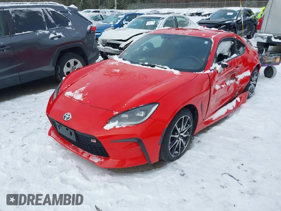2022 Toyota GR86 with VIN JF1ZNBC15N8750081, listed as a IAAI auction lot 41164417 with 30,898 mi miles. Bid and sale history available at carsss.com. Image 17.