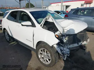 2022 Chevrolet Equinox LT with VIN 3GNAXKEV4NL154938, listed as a IAAI auction lot 41615842 with 73,452 mi miles. Bid and sale history available at carsss.com. Image 1.