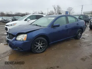2009 Mitsubishi Galant ES with VIN 4A3AB36F89E034776, listed as a Copart auction lot 47256115 with 180,563 mi miles and Salvage Title. Bid and sale history available at carsss.com. Image 1.