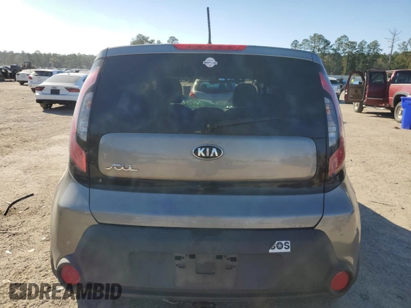 2016 Kia Soul with VIN KNDJN2A21G7301833, listed as a Copart auction lot 88401705 with 0 mi miles and Salvage Title. Bid and sale history available at carsss.com. Image 6.