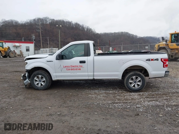 2019 Ford F-150 XL with VIN 1FTMF1EBXKKE23997, listed as a IAAI auction lot 41571221 with 53,964 mi miles and . Bid and sale history available at DreamBid. Image 15.