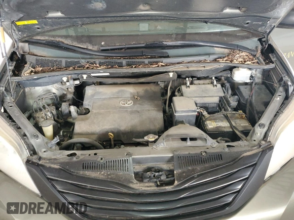 2013 Toyota Sienna L with VIN 5TDZK3DC7DS336061, listed as a Copart auction lot 50715775 with 111,615 mi miles and Salvage Title. Bid and sale history available at carsss.com. Image 11.