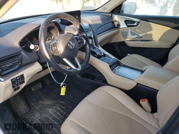 2022 Acura RDX w/Technology Package with VIN 5J8TC2H54NL006407, listed as a Copart auction lot 68932664 with 51,428 mi miles and Salvage Title. Bid and sale history available at carsss.com. Image 7.