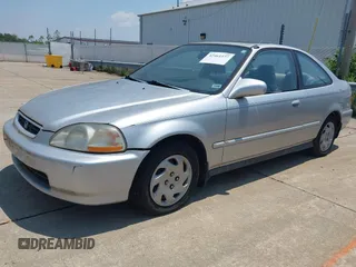 1997 Honda Civic EX z VIN 1HGEJ8146VL015936, wystawiony jako IAAI lot #42461577 z przebiegiem 267 563 mil mil oraz . Historia ofert i sprzedaży dostępna na DreamBid. Obrazek 2.