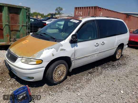 1996 Chrysler Town & Country LXi with VIN 1C4GP64L1TB455059, listed as a Copart auction lot 62001184 with Not Provided miles and Salvage Title. Bid and sale history available at carsss.com. Image 1.
