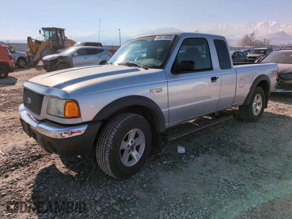 2002 Ford Ranger XL Fleet with VIN 1FTZR45E72PA98253, listed as a Copart auction lot 89013035 with 188,330 mi miles and Salvage Title. Bid and sale history available at DreamBid. Image 1.