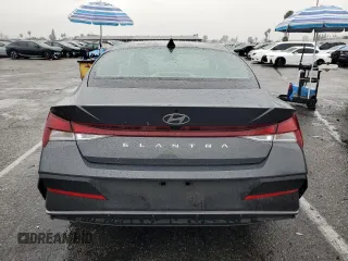 2024 Hyundai Elantra SEL with VIN KMHLM4DG2RU750940, listed as a Copart auction lot 48067605 with 5,326 mi miles and Salvage Title. Bid and sale history available at carsss.com. Image 6.