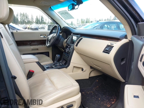 2018 Ford Flex Limited with VIN 2FMGK5D87JBA13975, listed as a IAAI auction lot 42027978 with 108,350 mi miles. Bid and sale history available at carsss.com. Image 5.