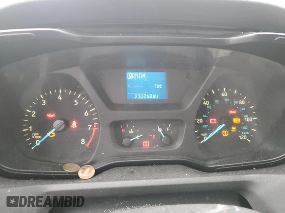 2016 Ford Transit Cargo with VIN 1FTYR1ZM1GKA46942, listed as a Copart auction lot 39774294 with 233,248 mi miles and . Bid and sale history available at DreamBid. Image 9.