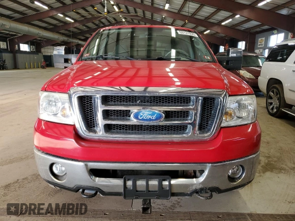 2008 Ford F-150 XLT with VIN 1FTPX14548FB98743, listed as a Copart auction lot 53131935 with 158,678 mi miles and Clean Title. Bid and sale history available at carsss.com. Image 5.