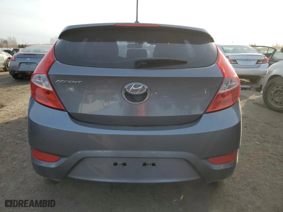 2014 Hyundai Accent SE with VIN KMHCU5AE6EU158668, listed as a Copart auction lot 46652855 with 188,511 mi miles and Clean Title. Bid and sale history available at carsss.com. Image 6.