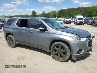 2018 Chevrolet Traverse LT Leather with VIN 1GNEVHKWXJJ204718, listed as a Copart auction lot 52567965 with 160,975 mi miles and Salvage Title. Bid and sale history available at carsss.com. Image 4.