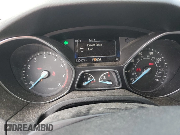 2017 Ford Focus SE with VIN 1FADP3FE2HL346276, listed as a Copart auction lot 60370865 with 120,403 mi miles and Clean title. Bid and sale history available at DreamBid. Image 8.