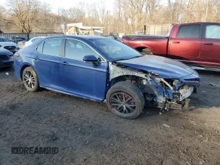 2023 Toyota Camry SE with VIN 4T1S11AK2PU096885, listed as a Copart auction lot 46437025 with 129,673 mi miles and Salvage Title. Bid and sale history available at DreamBid. Image 4.