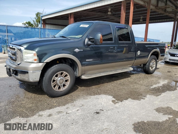 2005 Ford F-250 XL with VIN 1FTSW20P55EB47165, listed as a Copart auction lot 73633324 with Not Provided miles and Non Repairable. Bid and sale history available at DreamBid. Image 1.