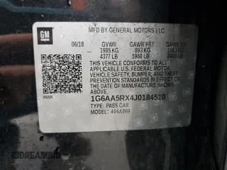 2018 Cadillac ATS RWD z VIN 1G6AA5RX4J0184510, wystawiony jako Copart lot #42934545 z przebiegiem 104 677 mil mil oraz Szkoda całkowita • Salvage title. Historia ofert i sprzedaży dostępna na DreamBid. Obrazek 14.