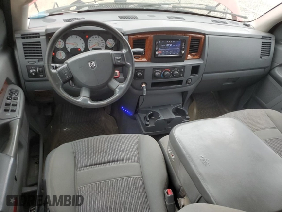 2006 Dodge 1500 SLT with VIN 1D7HU18236S587560, listed as a Copart auction lot 53844055 with 136,377 mi miles and Clean Title. Bid and sale history available at carsss.com. Image 8.