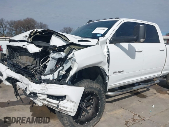 2020 Ram 2500 Big Horn with VIN 3C6UR5DL1LG115089, listed as a IAAI auction lot 41236581 with 90,797 mi miles. Bid and sale history available at carsss.com. Image 17.