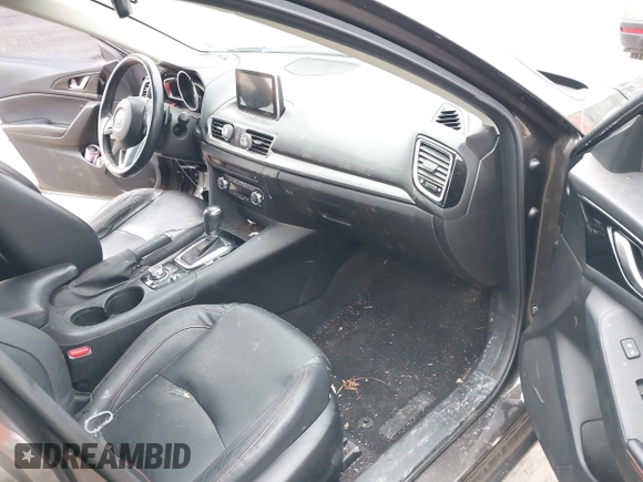 2014 Mazda 3 S Grand Touring with VIN JM1BM1W39E1145186, listed as a IAAI auction lot 41948404 with 111,702 mi miles and . Bid and sale history available at DreamBid. Image 5.