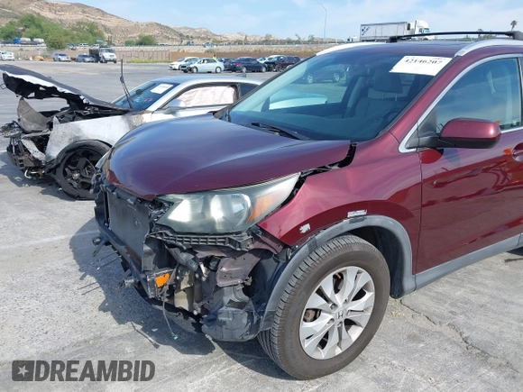 2012 Honda CR-V EX-L with VIN 5J6RM4H78CL047990, listed as a IAAI auction lot 42146207 with 121,043 mi miles. Bid and sale history available at carsss.com. Image 18.