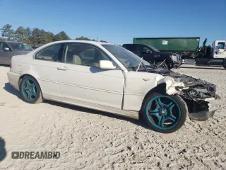 2004 BMW 3 Series 330Ci with VIN WBABD53444PL10106, listed as a Copart auction lot 76521654 with 229,852 mi miles and Salvage Title. Bid and sale history available at carsss.com. Image 4.