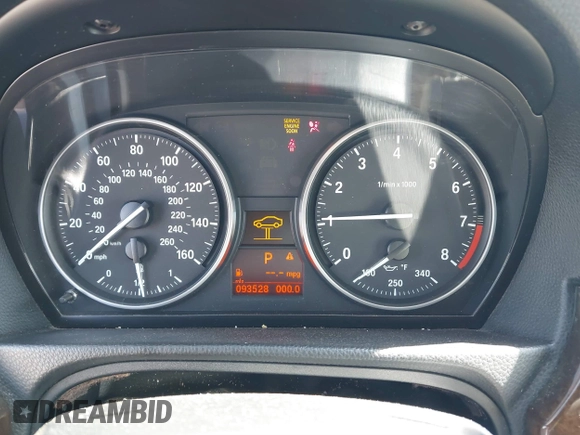 2008 BMW 3 Series 328i with VIN WBAWR33578P152351, listed as a IAAI auction lot 41791540 with 93,528 mi miles and . Bid and sale history available at carsss.com. Image 7.