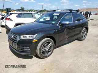 2018 Audi SQ5 Prestige with VIN WA1C4AFY2J2048409, listed as a Copart auction lot 68309924 with 66,747 mi miles and Salvage Title. Bid and sale history available at DreamBid. Image 1.